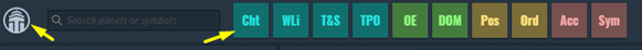 Quantower connected status